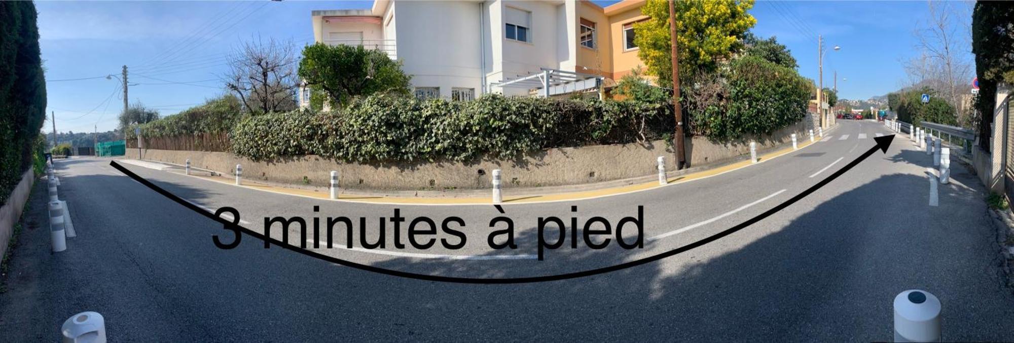 D Avec Clim Terrasse Et Petit Dejeuner Hauteurs De Alloggio in famiglia Nizza